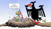 Cartoon: Zwölf Milliarden (small) by Harm Bengen tagged zwölf,milliarden,rüstung,bundeswehr,staatshaushalt,vögel,füttern,nest,harm,bengen,cartoon,karikatur