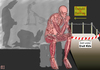 Cartoon: Körperwelten (small) by Dadaphil tagged cologne,köln,körperwelten,body,world,gunter,von,hagen,verbot,skandal