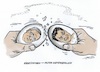 Cartoon: Eiertitschen (small) by mandzel tagged union,cdu,csu,wahlen,stimmenverluste,vertrauensschwund,konzeptlosigkeit,laschet,söder