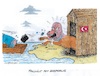 Cartoon: Erdogan außer Rand und Band (small) by mandzel tagged türkei,eu,usa,diplomaten,erdogan,brüskierung,tollwut