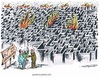 Cartoon: Wie es jetzt wohl weitergeht ? (small) by mandzel tagged nahost,lösungsweg,ratlosigkeit