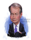 Cartoon: Charlie Rose (small) by rocksaw tagged caricature,charlie,rose