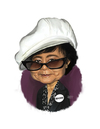 Cartoon: Yoko Ono (small) by rocksaw tagged caricature,yoko,ono