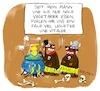 Cartoon: Vegetarier (small) by Holga Rosen tagged kannibalen,vegetarier