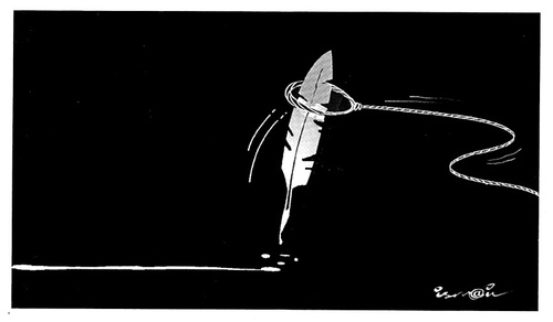 Cartoon: Liberte d expression (medium) by ismail dogan tagged liberte,expression