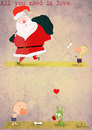 Cartoon: The Season of Giving (small) by Garrincha tagged greeting,card