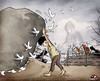 Cartoon: for Palestine... (small) by saadet demir yalcin tagged saadet sdy palestine