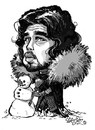 Cartoon: Winters coming - jippeeeee! (small) by stieglitz tagged jon,snow,kit,harington,game,of,thrones,karikatur,caricature,caricatura