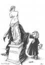 Cartoon: new simbol (small) by Liviu tagged justice,venus,judge,