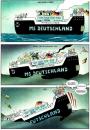 Cartoon: MS Deutschland (small) by Pohlenz tagged deutschland,allemagne,germany,