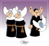 Cartoon: Nuns (small) by Salas tagged nun religion armando salas church
