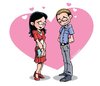 Cartoon: just cute (small) by ramzytaweel tagged love