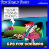 Cartoon: Baby Boomer (small) by toons tagged gps,navigation,memory,loss,baby,boomers