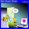 Cartoon: Bee porn (small) by toons tagged bees,pollen,online,porn