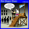 Cartoon: Divorce lawyers (small) by toons tagged guillotine,capital,punishment,divorce,lawyers,marriage,breakup