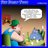 Cartoon: Emotional support pets (small) by toons tagged cats,pets,emotional,support