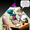 Cartoon: Interrogation (small) by toons tagged sausages,police,interrogation,bbq,meat,cops,questioning