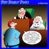 Cartoon: Jehovahs witnesses (small) by toons tagged jehovahs,witness,courtroom,drama,expert