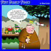 Cartoon: Suspicious attachments (small) by toons tagged robin,hood,friar,tuck,email,attachments