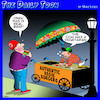 Cartoon: Vegetarians (small) by toons tagged vegans,veggie,burgers