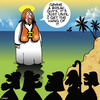 Cartoon: Walk on water (small) by toons tagged lifejacket,walk,on,water,safety,device