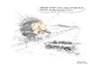 Cartoon: Spiegelbild (small) by H Mercker tagged igel,herbst,jahreszeit,auto,straße,überfahren,melancholie,nachdenken,nachdenklich