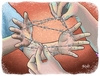 Cartoon: Hello Europe (small) by bacsa tagged migration