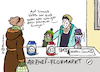 Cartoon: Arznei-Flohmarkt (small) by Pfohlmann tagged arznei,medikament,ärztepräsident,reinhardt,familien,kinder,flohmarkt,gesundheit,nachbarn,nachbarschaft,tabletten,pillen,smoothie,mangel,apotheke,hausapotheke,medizin