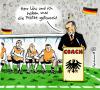 Cartoon: Berliner Rede (small) by Pfohlmann tagged euro,2008,fußball,em,jogi,löw,bundestrainer,deutschland,bundespräsident