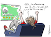Cartoon: Sechser Impflotto (small) by Pfohlmann tagged corona,coronavirus,covid19,gesundheit,krankheit,impfung,lotto,lotterie,glücksspiel,sechser,hauptgewinn,impfstrategie,lottozahlen