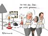 Cartoon: Stolperstein (small) by Pfohlmann tagged ypsilanti,hessen,ministerpräsidentin,wahl,tolerierung,spd,rot,grün,linkspartei,koalition,abweichler