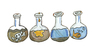 Cartoon: labor reagenzglas (small) by sabine voigt tagged labor,reagenzglas,chemie,gibt,schule,unterricht,lösung,experiment,uni