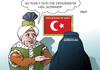 Cartoon: Änderungsschneiderei Erdogan (small) by Erl tagged türkei,militärputsch,präsident,erdogan,rache,säuberung,verhaftung,verhaftungen,soldaten,juristen,richter,akademiker,gegner,gülen,anhänger,gefängnis,ausnahmezustand,beschneidung,demokratie,sultan,schneider,änderungsschneiderei,burka,karikatur,erl