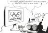 Cartoon: Aktivist (small) by Erl tagged olympia,peking,china,menschenrechte,boykott,aktivist,fernsehen,sofa,couch,bier,erdnüsse,chips,fernbedienung,lautstärke