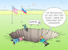 Cartoon: Biden-Putin-Gipfel (small) by Erl tagged politik,gipfel,treffen,genf,usa,joe,biden,präsident,wladimir,putin,russland,beziehung,tiefpunkt,gespräch,dialog,karikatur,erl
