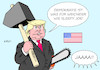 Cartoon: Demokratie (small) by Erl tagged politik,usa,wahl,präsident,donald,trump,missachtung,spielregeln,demokratie,anhänger,begeisterung,karikatur,erl
