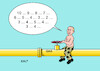 Cartoon: Drohung (small) by Erl tagged politik,krieg,angriff,überfall,russland,ukraine,reaktion,usa,eu,sanktionen,gegenreaktion,wladimir,putin,zahlung,rubel,stopp,gaslieferung,gas,gashahn,zudrehen,zögern,countdown,pipeline,karikatur,erl