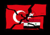 Cartoon: Erdbeben Türkei Syrien (small) by Erl tagged politik,naturkatastrophe,erdbeben,türkei,syrien,tote,verletzte,tod,zerstörung,verwüstung,hilfe,karikatur,erl