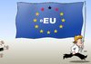 Cartoon: Führungsrolle 2 (small) by Erl tagged eu,euro,krise,deutschland,führungsrolle,domino,domina,effekt,sparen,schulden