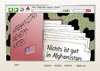 Cartoon: Geheimakten (small) by Erl tagged afghanistan,krieg,usa,geheimdienst,geheimakten,internet,wikileaks,zitat,käßmann