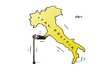 Cartoon: Italien (small) by Erl tagged italien,politik,streit,chaos,alt,alter,staat,präsident,napolitano