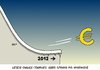 Cartoon: Letzte-Chance-Tournee (small) by Erl tagged euro,krise,lösung,2012,letzte,chance,skispringen,vierschanzentournee