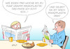 Cartoon: Mikroplastik (small) by Erl tagged politik,umwelt,ernährung,nahrung,mikroplastik,essen,aufnahme,körper,risiko,gesundheit,karikatur,erl