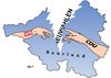 Cartoon: Neuwahlen Saarland (small) by Erl tagged saarland,jamaika,koalition,ende,verhandlungen,spd,cdu,geplatzt,neuwahlen,schwarz,rot,gelb,grün,grüne,fdp