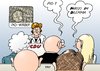 Cartoon: PID-Verbot (small) by Erl tagged cdu,parteitag,pid,präimplantationsdiagnostik,abstimmung,verbot,dilemma,partei,merkel