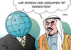 Cartoon: Saudi-Arabien (small) by Erl tagged saudi,arabien,todesstrafe,hinrichtung,massenhinrichtung,menschenrechte,meinungsfreiheit,unterdrückung,verbündeter,kampf,antiterror,is,islamismus,terrorismus,erde,karikatur,erl
