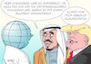 Cartoon: Saudi-Arabien Erklärung (small) by Erl tagged politik,saudi,arabien,konsulat,istanbul,verdacht,mord,journalist,khashoggi,königshaus,bestätigung,tod,schlägerei,unfall,usa,präsident,donald,trump,erklärung,glaubwürdig,welt,erde,skepsis,videoaufnahmen,anreise,killer,killerkommando,kronprinz,blutbad,karikatur,erl