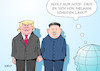 Cartoon: Trump und Kim (small) by Erl tagged politik,gipfel,treffen,usa,präsident,donald,trump,nordkorea,diktator,kim,jong,un,vertrag,vereinbarung,harmonie,abrüstung,atomwaffen,sicherheit,garantie,frieden,wohlstand,staunen,erde,karikatur,erl