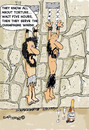 Cartoon: NEW TORTURE (small) by EASTERBY tagged prison,torture