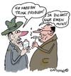 Cartoon: Nur einen Mund (small) by EASTERBY tagged alcohol drinkproblems